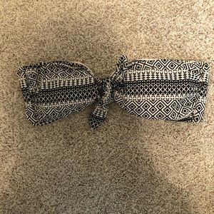 Victoria Secret tribal print Med. bikini top